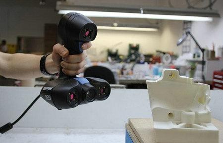 工業產品設計反向武器--三維激光器掃描儀